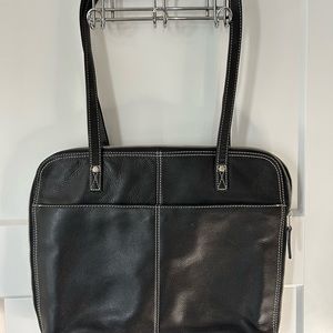 Laptop/Brief case leather by Laura Ashley